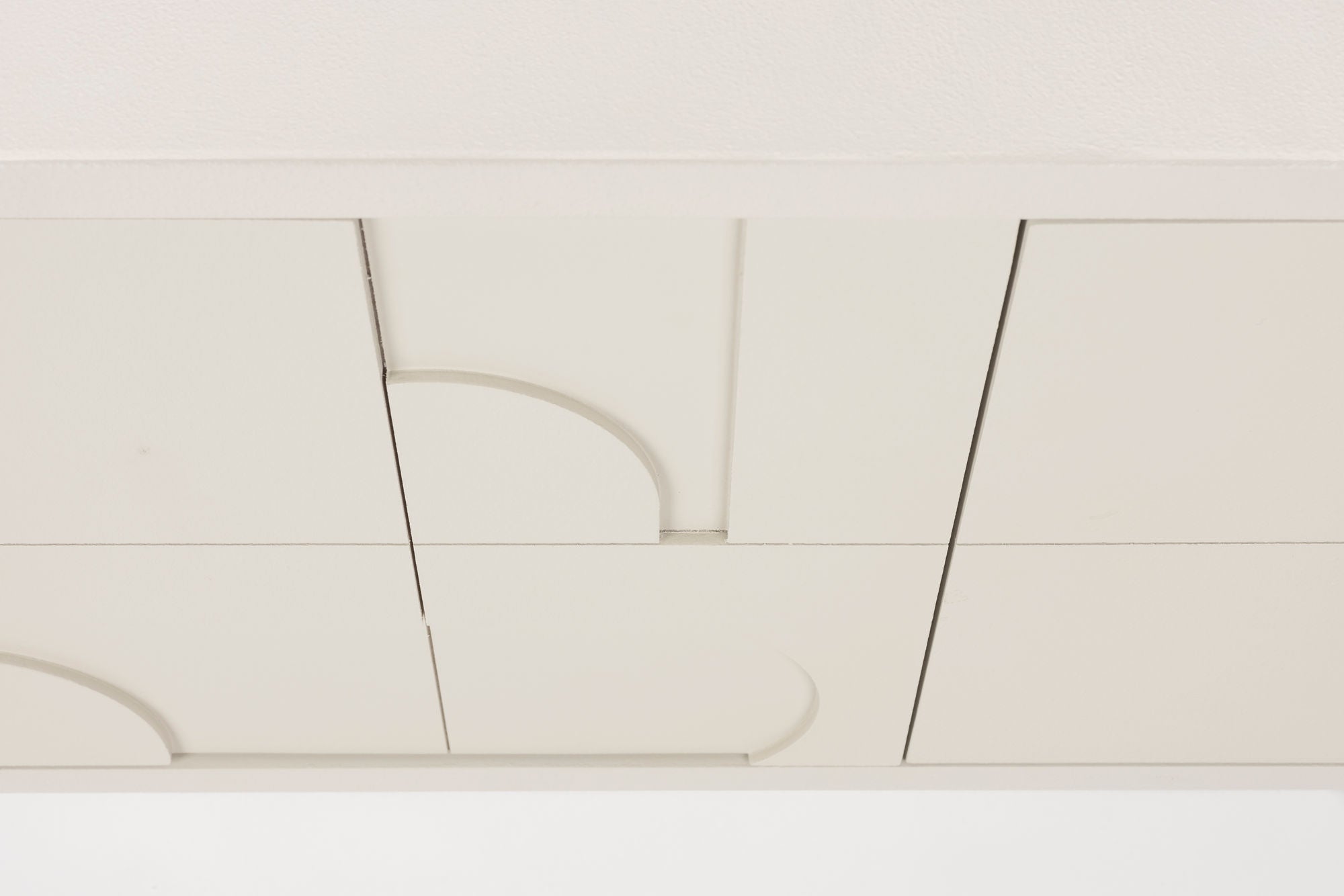 Funk Geometric Off White Sideboard